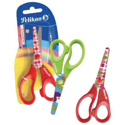 Školske škare 13cm Fancy Pelikan blister