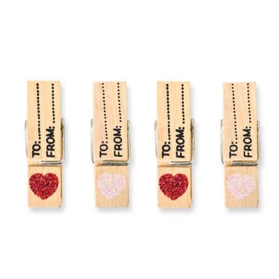 Kvačice drvene Love 4/1