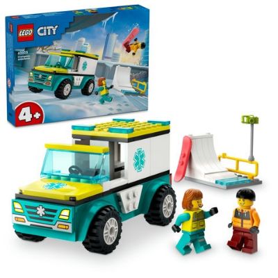 LEGO CITY HITNA POMOĆ I SNOWBOARDER 60403