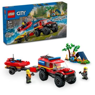 LEGO CITY 60412 VATROGASNI TERENAC S ČAMCEM ZA SPAŠAVANJE