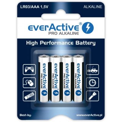baterija everActive LR03 4BL Pro Alkalina