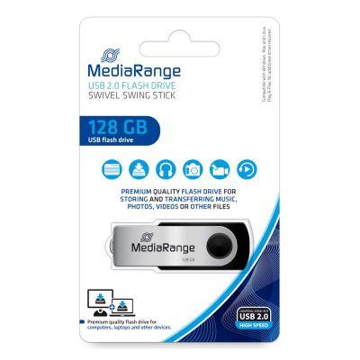 MediaRange USB flash drive, 128GB -  MR913