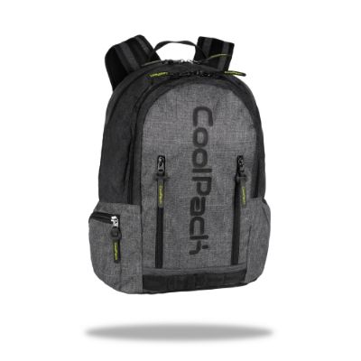 Školski ruksak CoolPack Impact Black Grey E31629