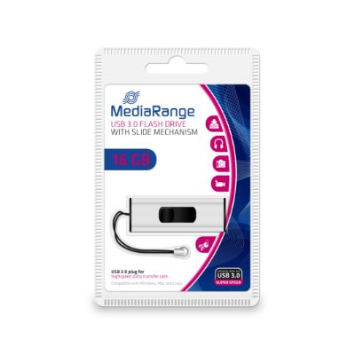 MediaRange USB 3.0 flash drive, 16GB -  MR915