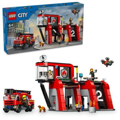 LEGO CITY VATROGASNA POSTAJA I VATROGASNI KAMION 60414