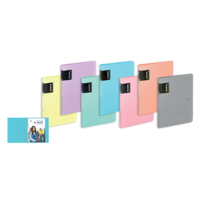 Mapa uložna A4 4R PVC Pastelini