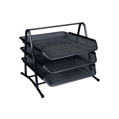 Ladica za spise metalna crna 3/1 KF00823 Q-CONNECT