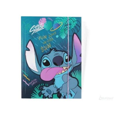 Fascikl A4 s gumicom plastificirani Stitch Disney 78485PTR
