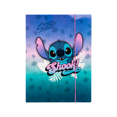 Fascikl A4 s gumicom plastificirani Stitch Disney 78478PTR