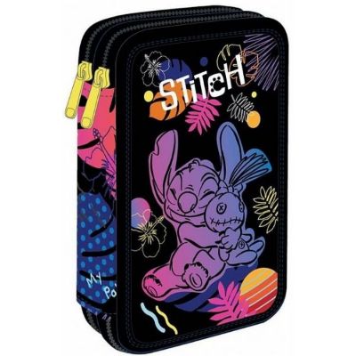 Pernica puna 2 zipa - Jumper 2, Stitch Disney Black F066886