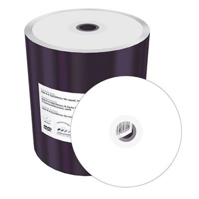 DVD-PRINTABLE, 4,7GB/120MIN, 16X MR413-SHRINK, MEDIARANGE