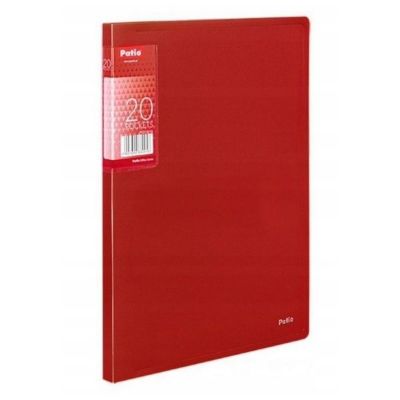 Uložna mapa PVC A4  20 UL. PAT 1132/N/04 CRVENA