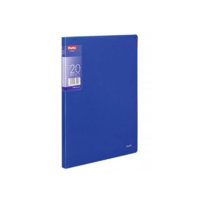 Uložna mapa PVC A4 20 UL. PAT 1132/N/08 PLAVA