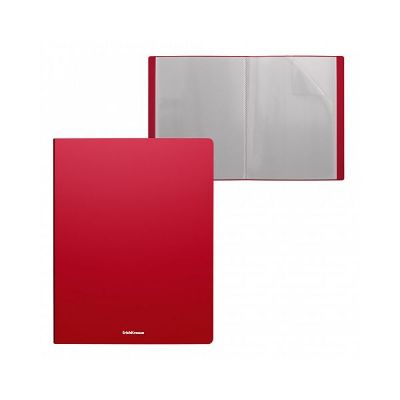 Uložna mapa PVC A4 30 ULOŽAKA MAT CRVENA 59192 ERICH K.