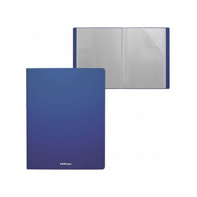  Uložna mapa PVC A4 10 ULOŽAKA MAT PLAVA 59179 ERICH K.