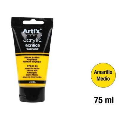 Akrilna boja 75ML. Žuta MP PP631-03