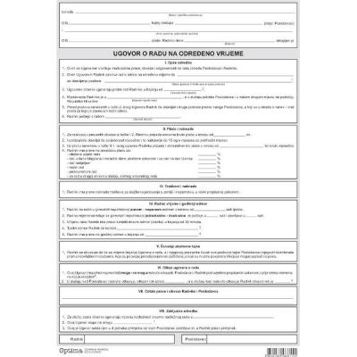 Ugovor o radu na određeno vrijeme