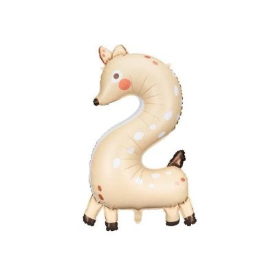 Balon folijski broj 2 - Srna 65x102 cm (FB163-2)