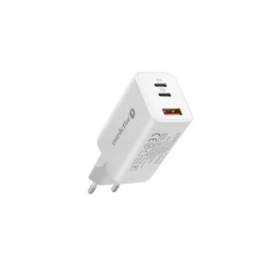 Adapter EverActive 65W 3.0 SC-650Q – 1x USB, 2x USB-C