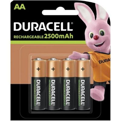 BATERIJA DURACELL PUNJIVA 2500 mAh HR6DX1500 AA B4