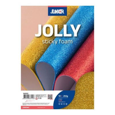 Papir pjenasti A4 samoljepljivi zlatni 10/1