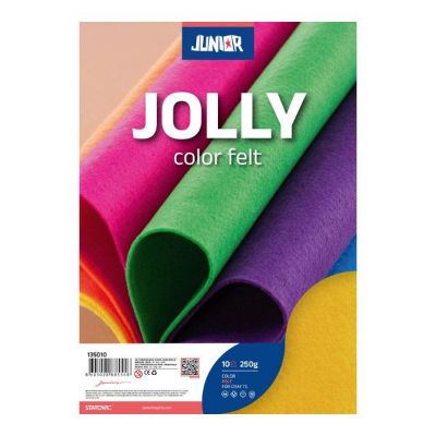 Filc A4 žuti 10/1, 1.3 mm, 180g/m²