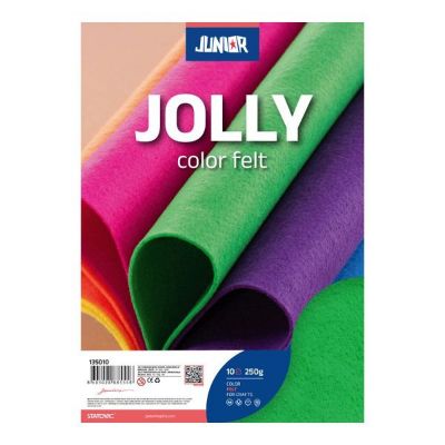 Filc A4 zeleni 10/1, 1.3 mm, 180g/m²