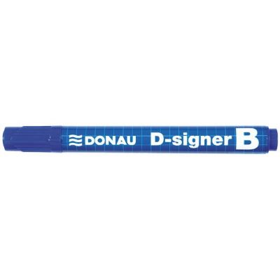 Flomaster za bijelu ploču, plavi, okrugli vrh 2-4 mm – Office Product (7372001-10PL D)