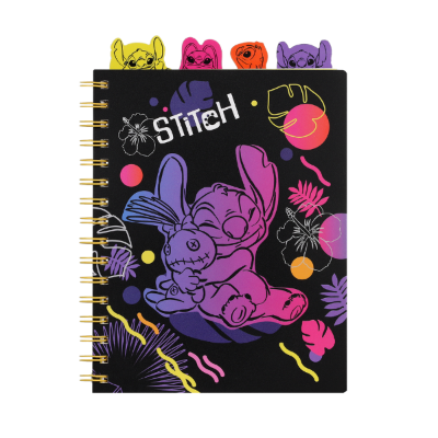 Bilježnica A5 sa spiralom Disney Stitch 100 listova 91743PTR