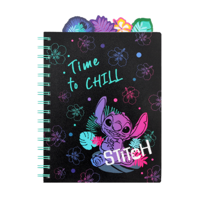 Bilježnica A5 sa spiralom Disney Stitch 100 listova 91750PTR