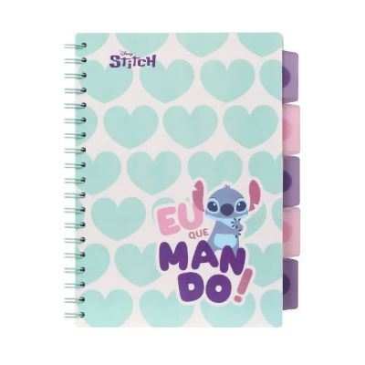 Bilježnica B5 sa spiralom Disney Stitch 100 listova 74982PTR
