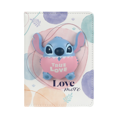 Bilježnica B6 Squishy 3D Disney Stitch Pastel 75248PTR