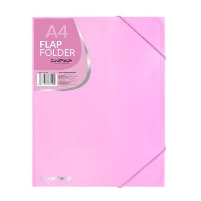 Fascikl A4 s gumicom PASTEL PINK 81452CP