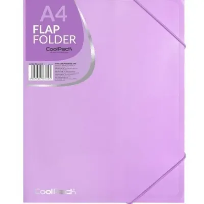 Fascikl A4 s gumicom PASTEL PURPLE 81445CP