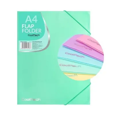 Fascikl A4 s gumicom PASTEL MINT 81483CP