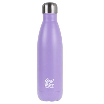 Bočica za vodu Drink&Go PASTEL 500 ml LJUBIČASTA 88277CP