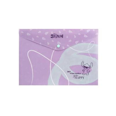 Kuverta s gumbom A4 Disney Stitch PASTEL 75125PTR