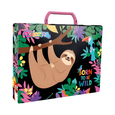 Koferčić s ručkom A4 WILDKID 36638PTR Colorino