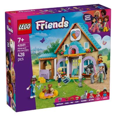 LEGO FRIENDS 42651 VETERINARSKA KLINIKA ZA KONJE I LJUBIMCE