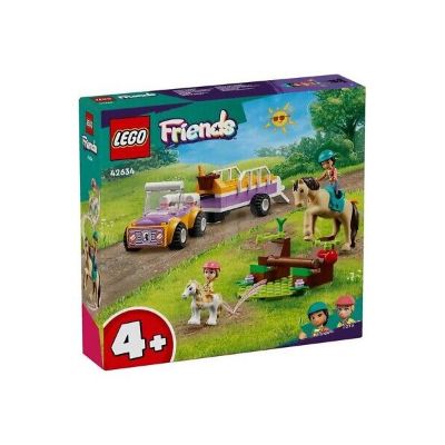LEGO FRIENDS 42634 PRIKOLICA ZA KONJA I PONIJA