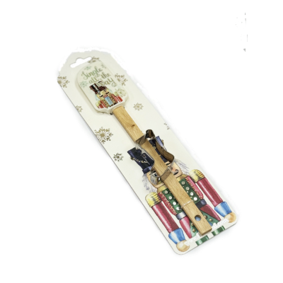 BOŽIĆNA SILIKONSKA ŠPATULA SA MODLICOM 