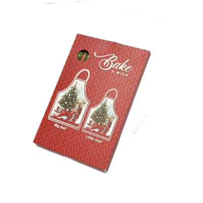 BOŽIĆNI SET KUHINJSKIH PREGAČA 