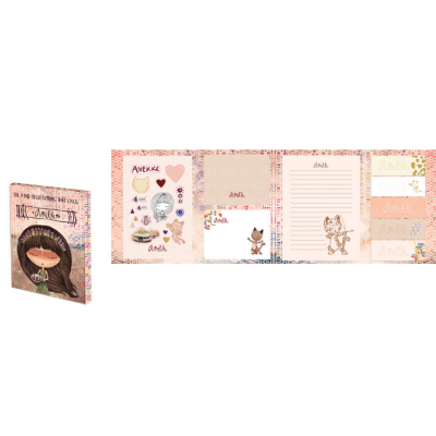 SET ANEKKE - NOTES POST-IT, NALJEPNICE I KEM. OLOVKA