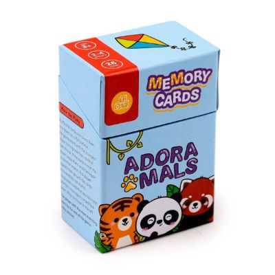 PUCKATOR SET KARTICA ZA IGRU MEMORIJE, ADORAMALS WILD KIDS GAME03