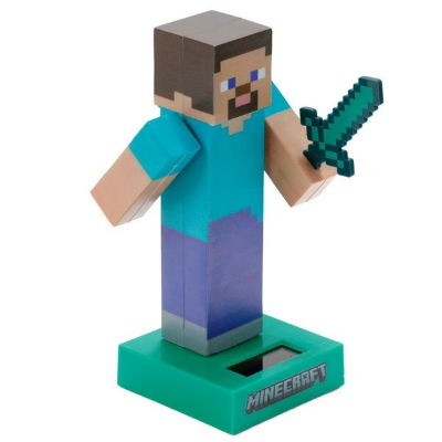 PUCKATOR FIGURICA MINECRAFT STEVE SOLAR PAL FF139