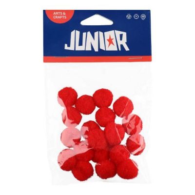 POM POM 20 MM  CRVENI 201/ 137464