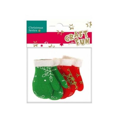 RUKAVICE BOŽIĆNE DEKOR. 4/1 412884