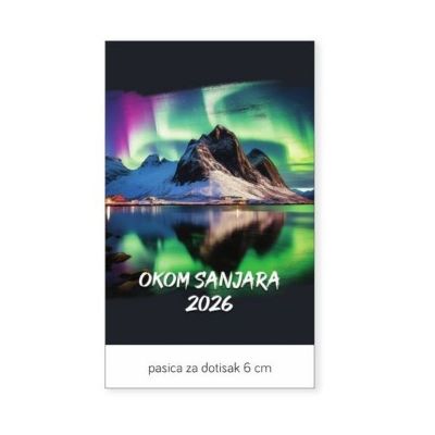 Kalendar Okom sanjara 2026.