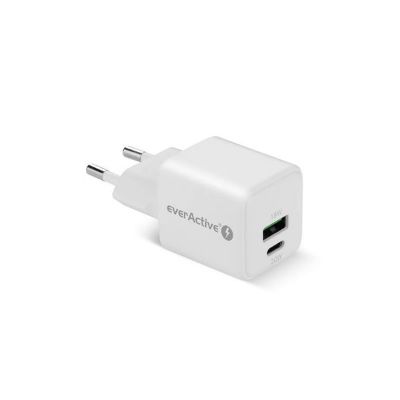 PUNJAČ EVERACTIVE 1XUSB 20W, USB PD+QC, SC-330Q