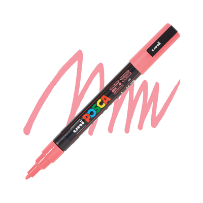 FLOMASTER UNI PC-3M POSCA KORALJNO ROZI